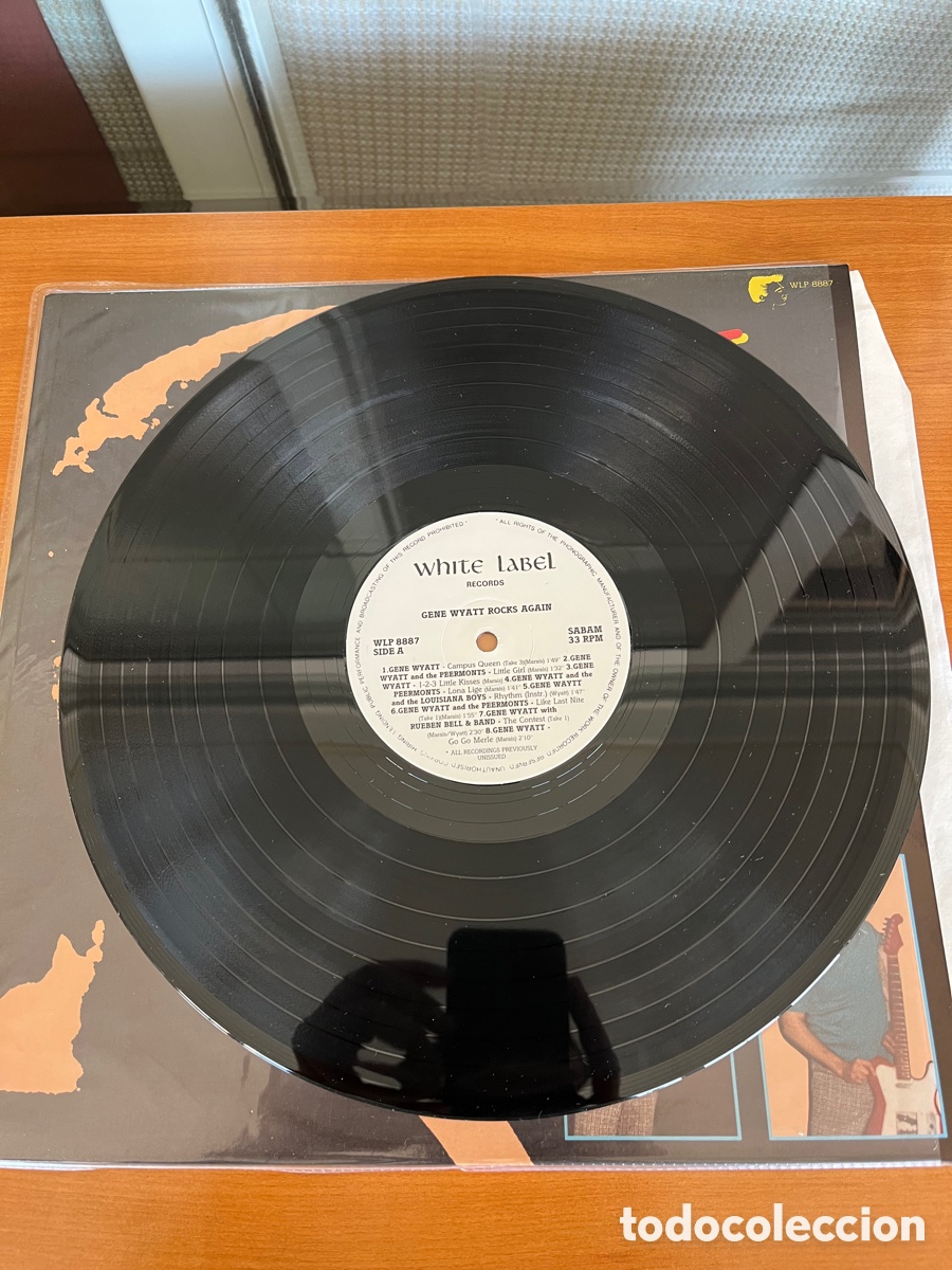 Discos de vinilo: Gene Wyatt - Rocks Again - Foto 3