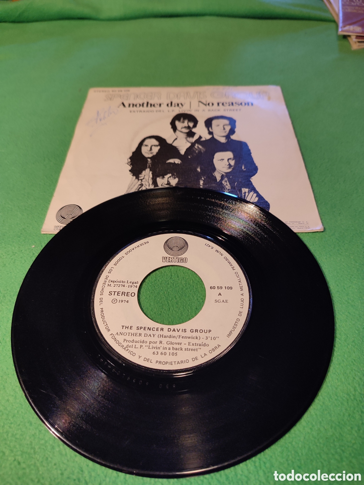 Discos de vinilo: Spencer Davis Group - Another day - Foto 2