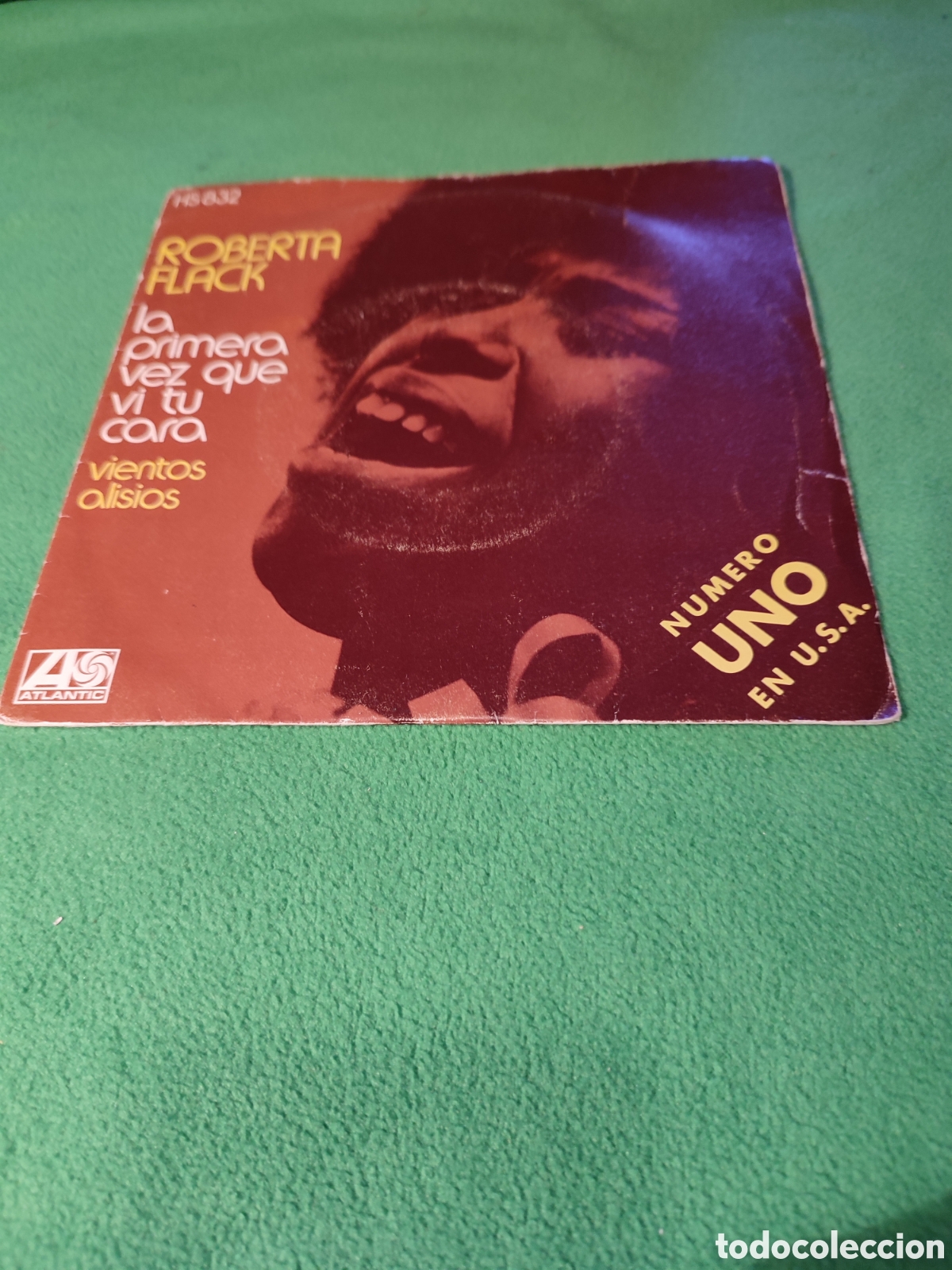 Discos de vinilo: Roberta Flack - La primera vez que vi tu cara - Foto 1
