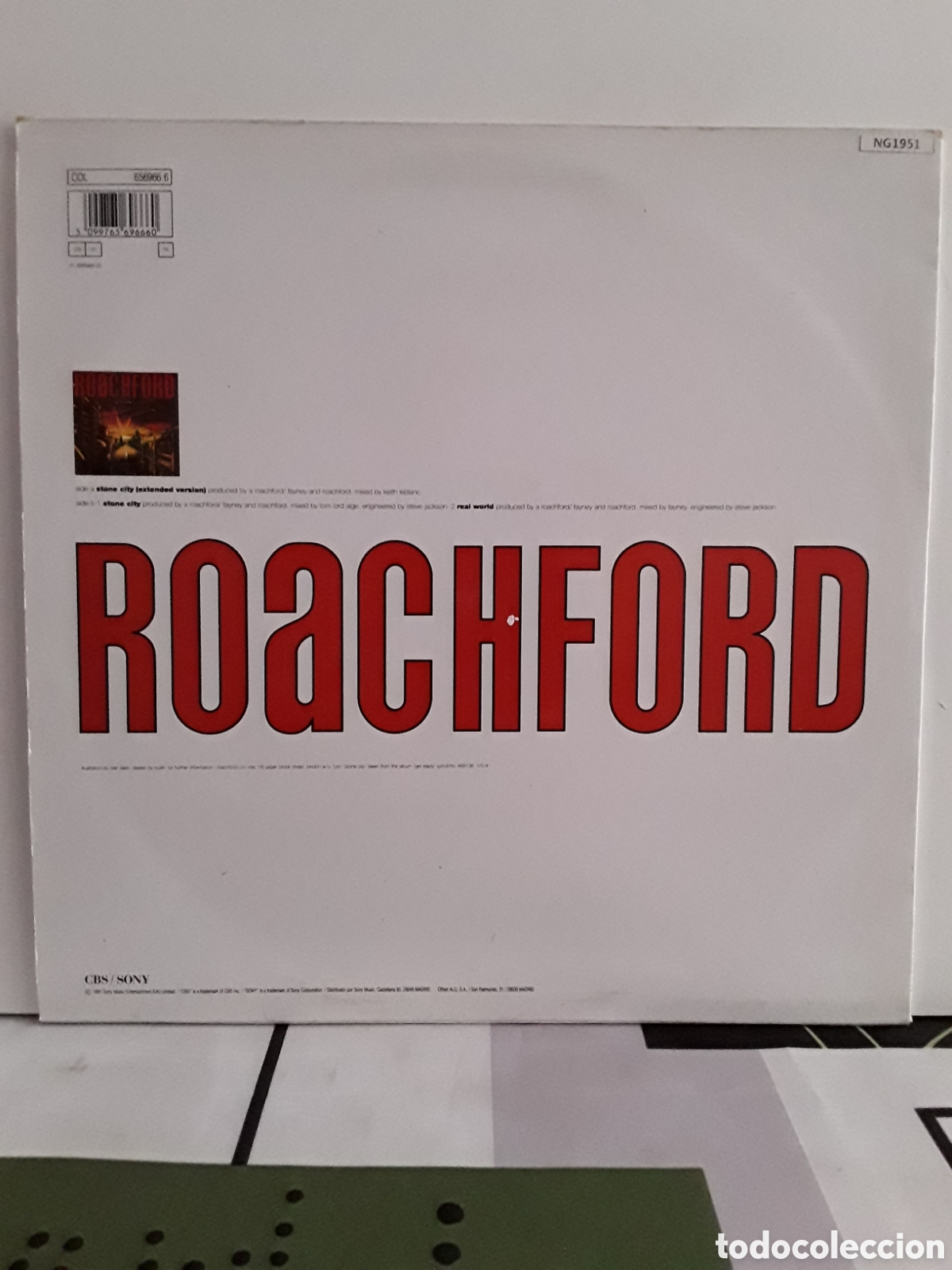 Discos de vinilo: Roachford &lrm;&ndash; Stone City - Foto 2