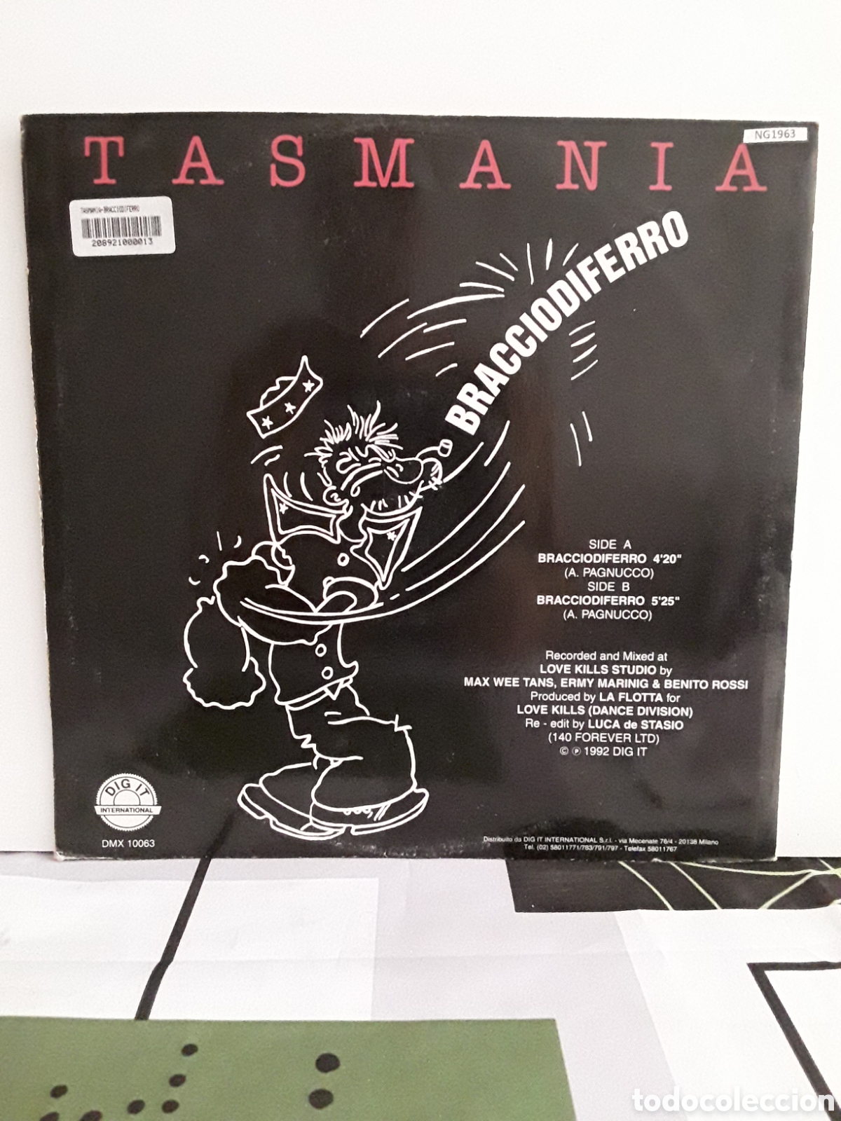 Discos de vinilo: Tasmania &lrm;&ndash; Braccio Di Ferro - Foto 2