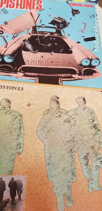 Discos de vinilo: 2 VINILOS DE LOS PISTONES - Foto 3