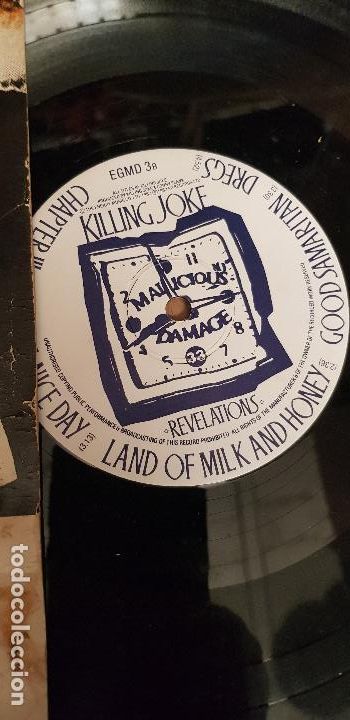 Discos de vinilo: KILLING JOKE CARATULA DEFECTUOSA - Foto 1