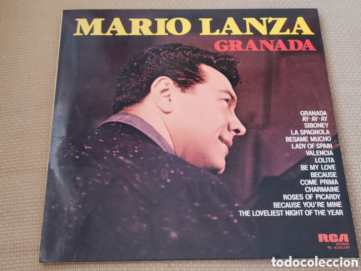 Discos de vinilo: Mario Lanza - Granada (LP) - Foto 1