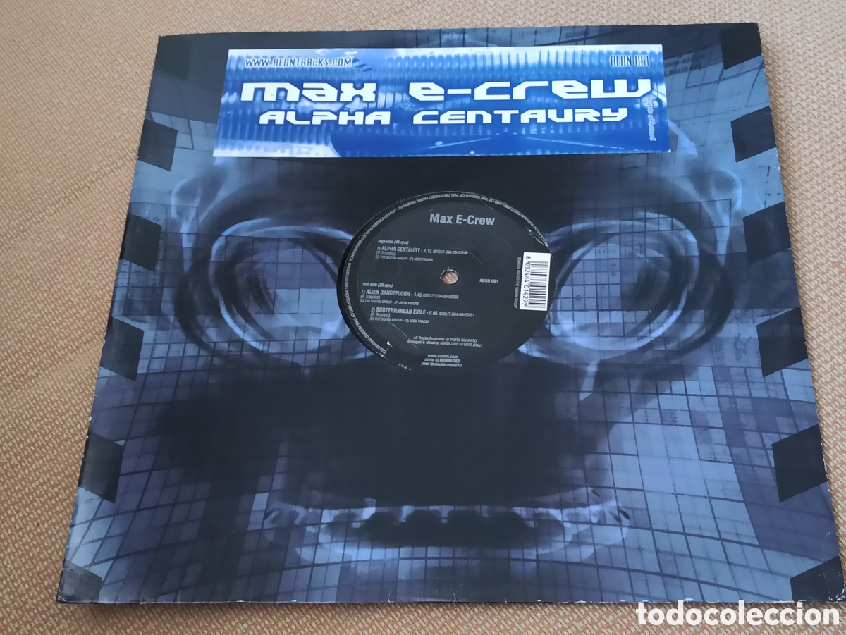 Discos de vinilo: Max E-Crew - Alpha Centaury - Foto 1