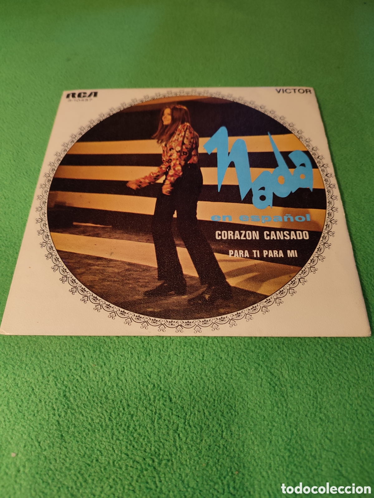 Discos de vinilo: Nada - Coraz&oacute;n cansado en espa&ntilde;ol - Foto 1