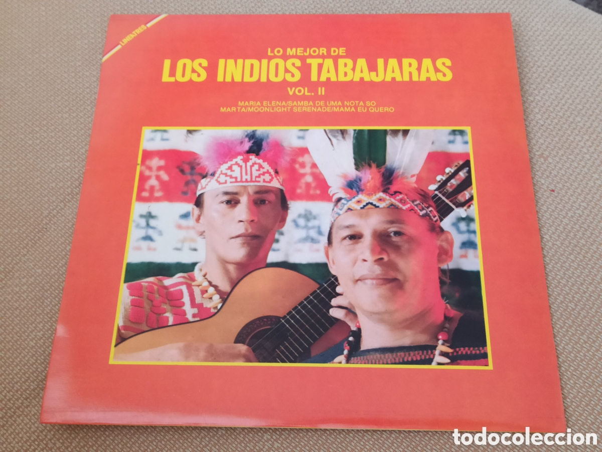 Discos de vinilo: Los Indios Tabajaras - Lo mejor de Los Indios Tabajaras Vol. II (LP) - Foto 1