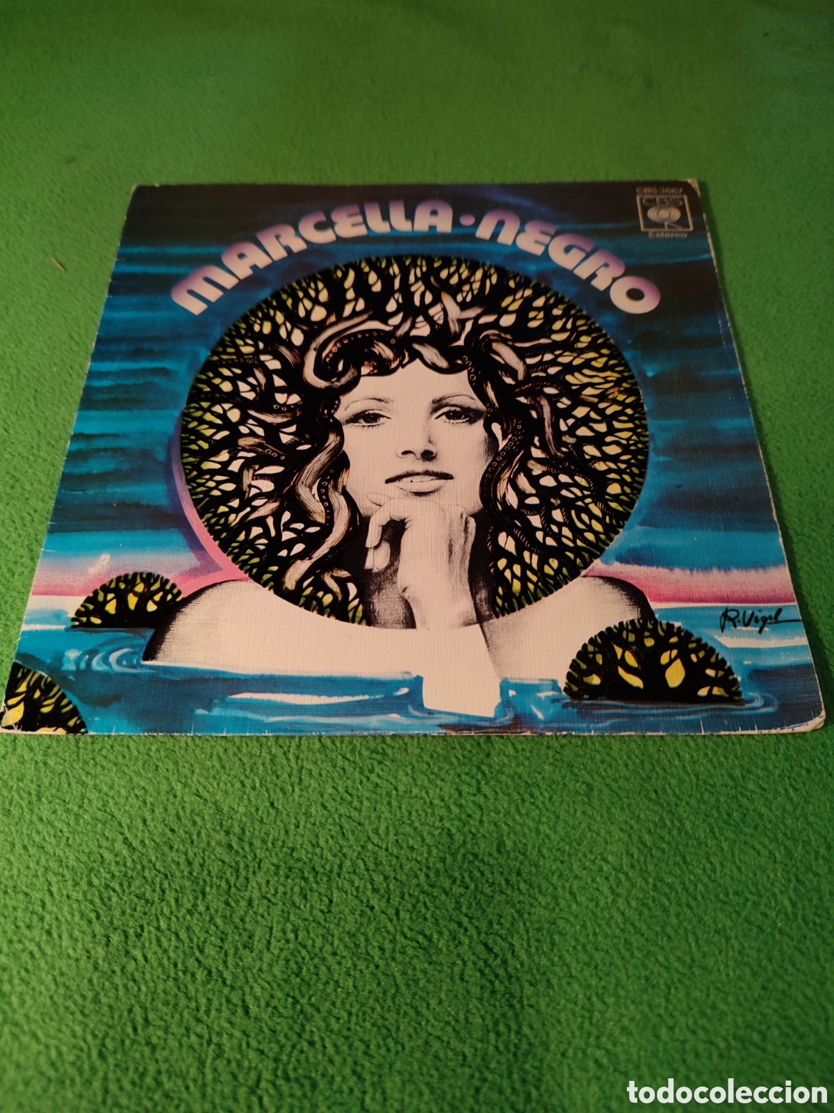Discos de vinilo: Marcella - Negro Single Vinilo - Foto 1