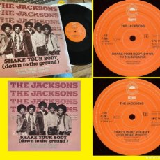 Discos de vinilo: THE JACKSON FIVE - MICHAEL JACKSON, SHAKE YOUR BODY 79 RARE REMIX, ORG EDT EPIC !! EXC