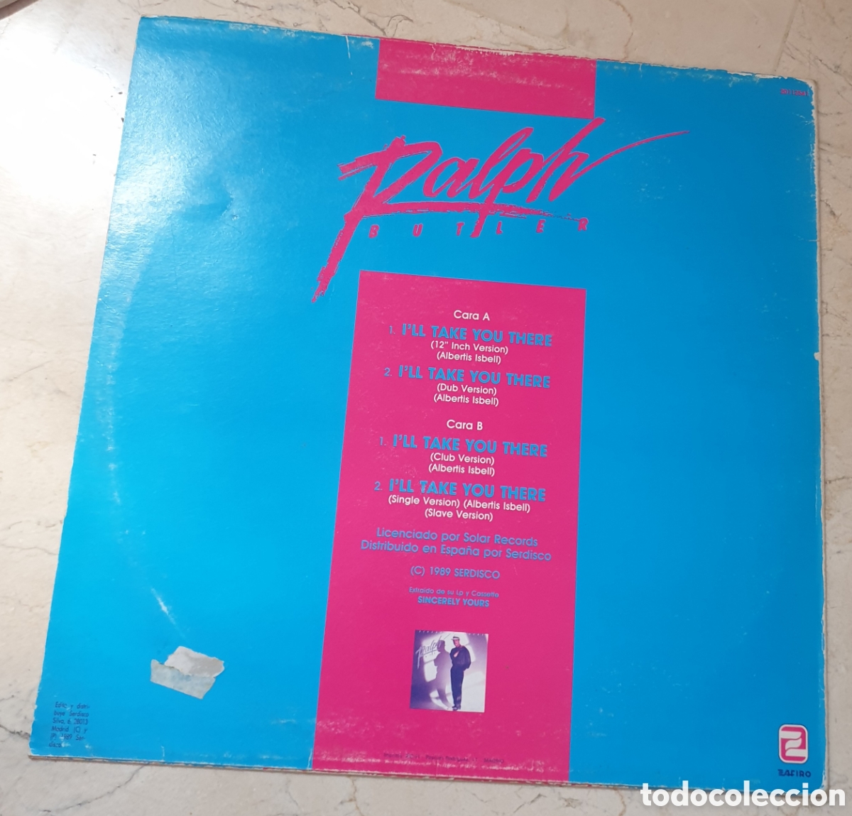 Discos de vinilo: Ralph Butler&nbsp;&ndash;&nbsp;Ill Take You There - Foto 2