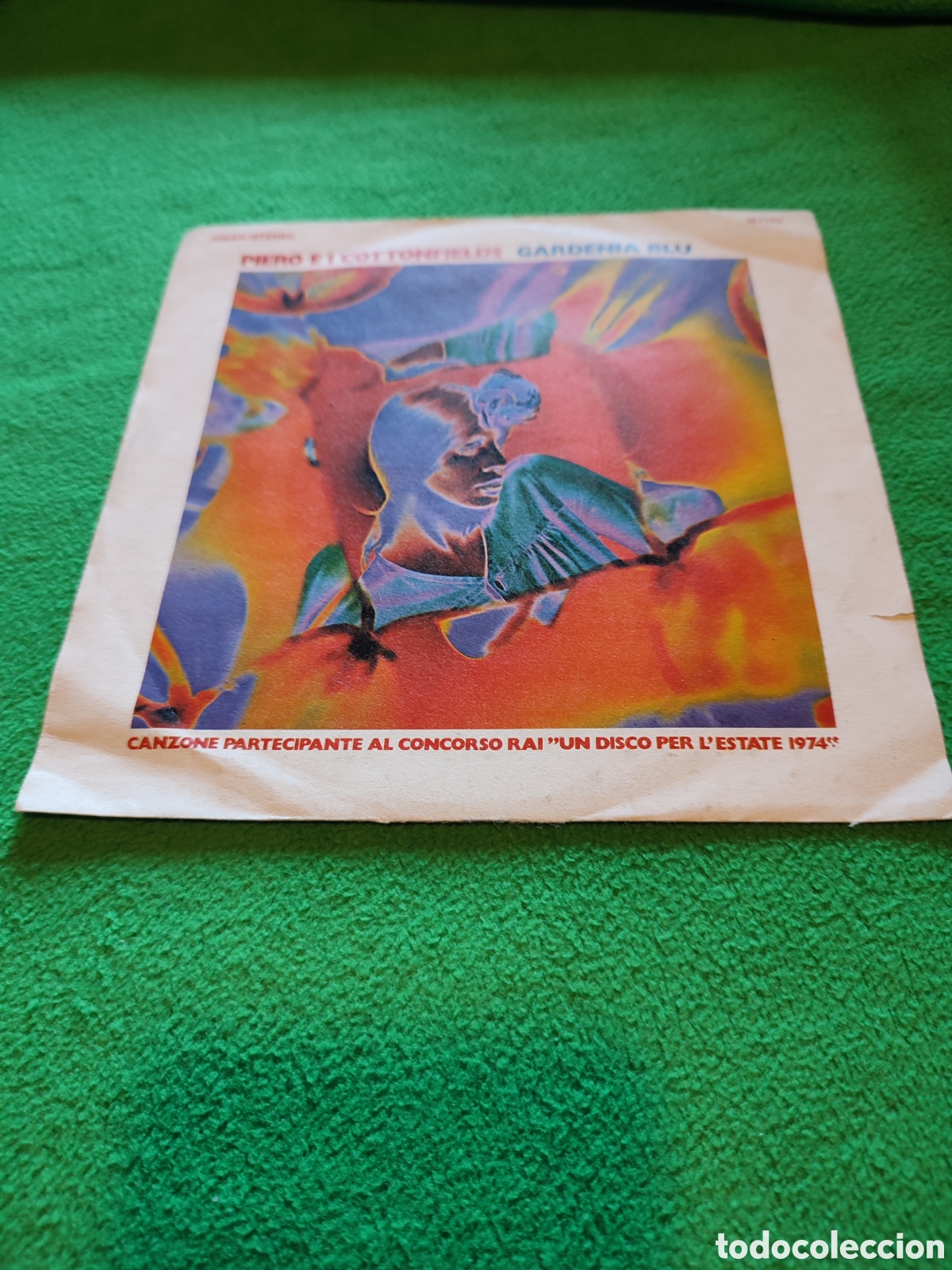 Discos de vinilo: Piero E I Cottonfield - Gardenia blu - Foto 1