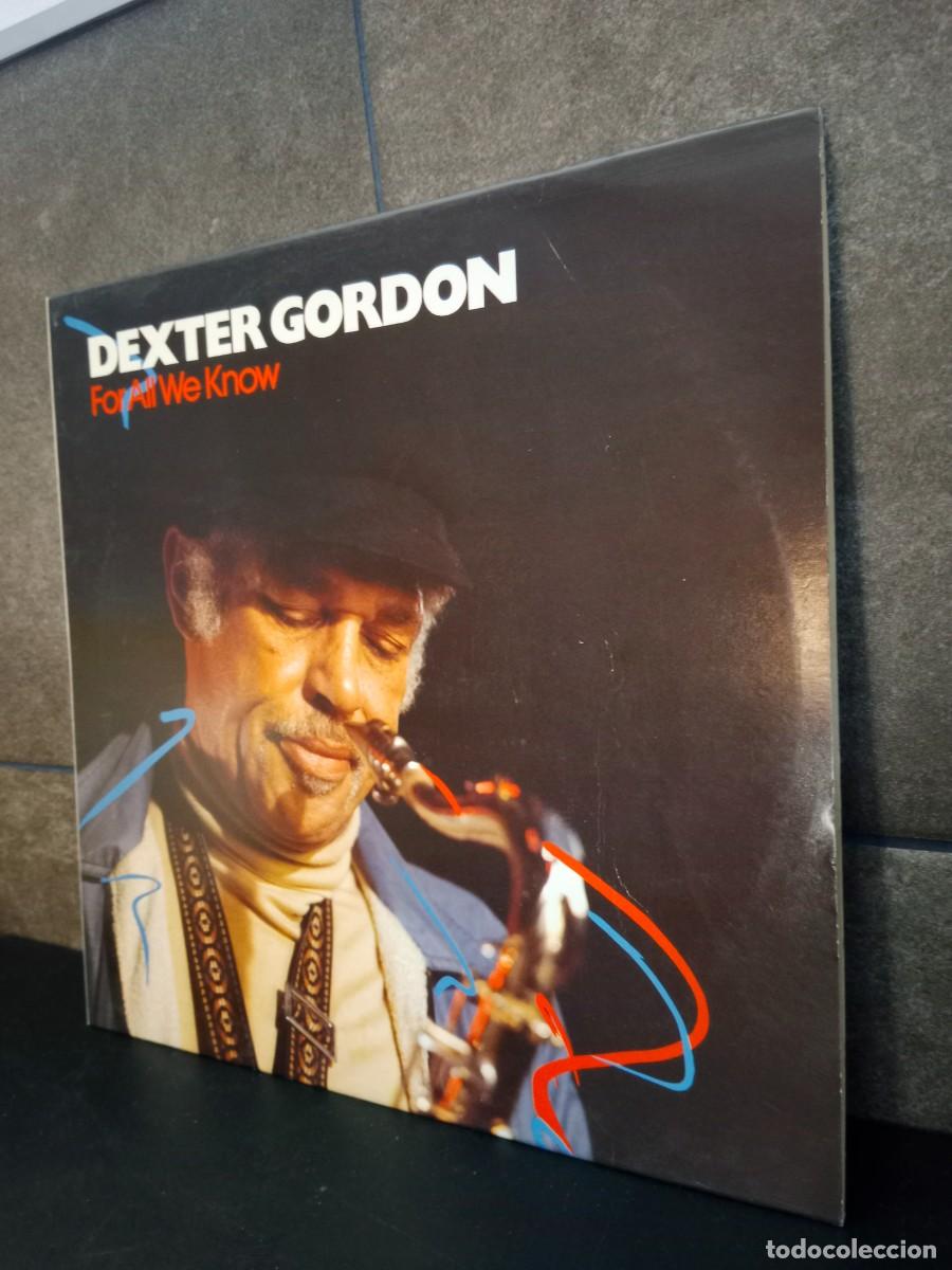 Discos de vinilo: DEXTER GORDON. FOR ALL WE KNOW. LP VINILO. - Foto 1