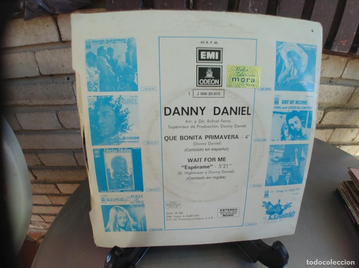 Discos de vinilo: DANNY DANIEL-SINGLE QUE BONITA PRIMAVERA - Foto 2