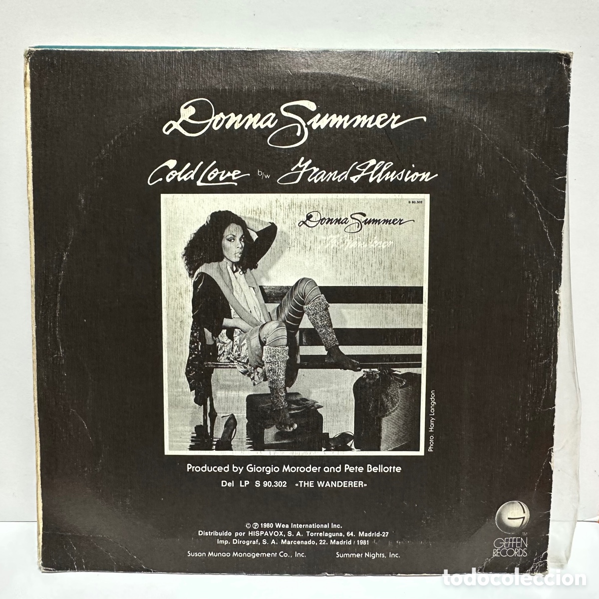 Discos de vinilo: Donna Summer - Cold Love (7&rdquo;, Single) - Foto 2