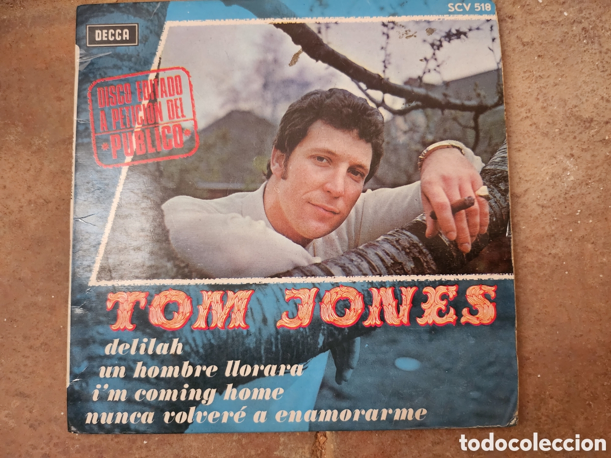 Discos de vinilo: Tom Jones Delilah - Foto 1