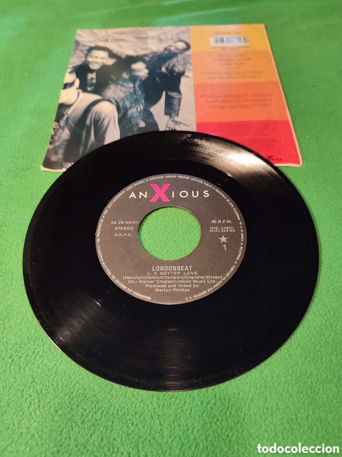 Discos de vinilo: London Beat - A Better love - Foto 2