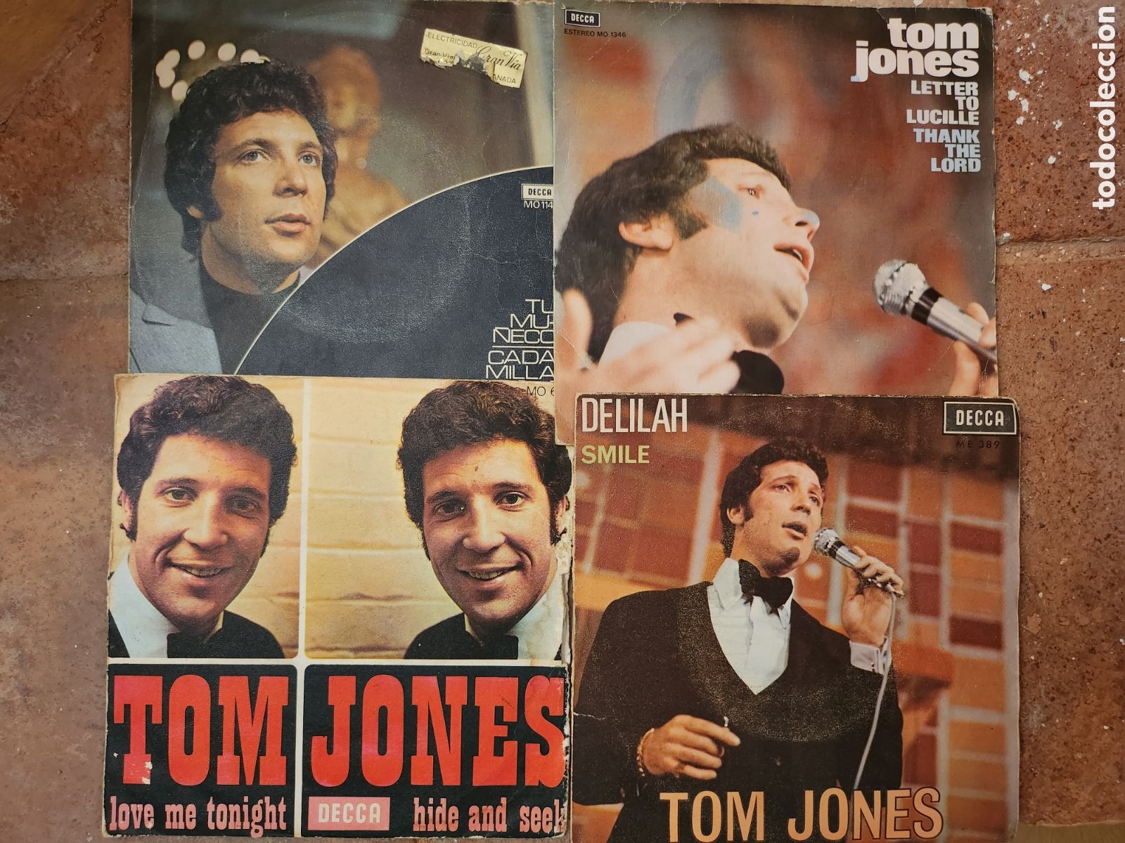 Discos de vinilo: Tom Jones Lote 4 discos - Foto 1