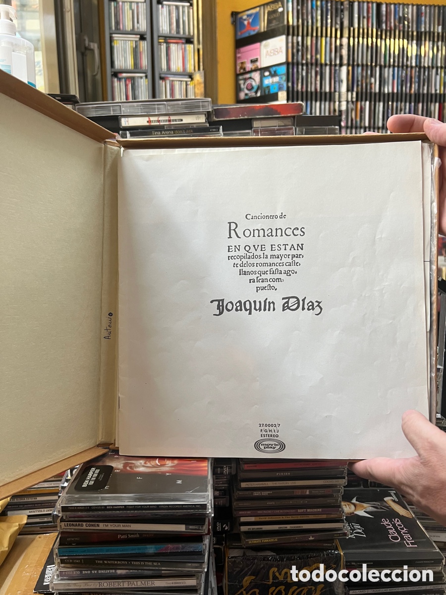 Discos de vinilo: Joaqu&iacute;n D&iacute;az Cancionero de Romances - Foto 3