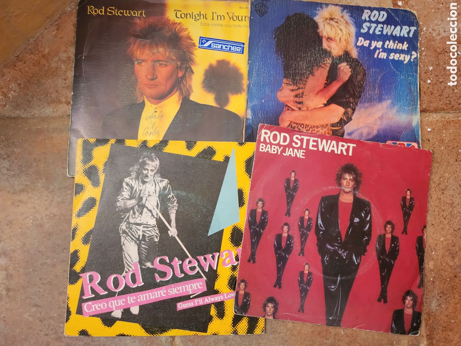 Discos de vinilo: Rod Stewart lote 4 discos - Foto 1