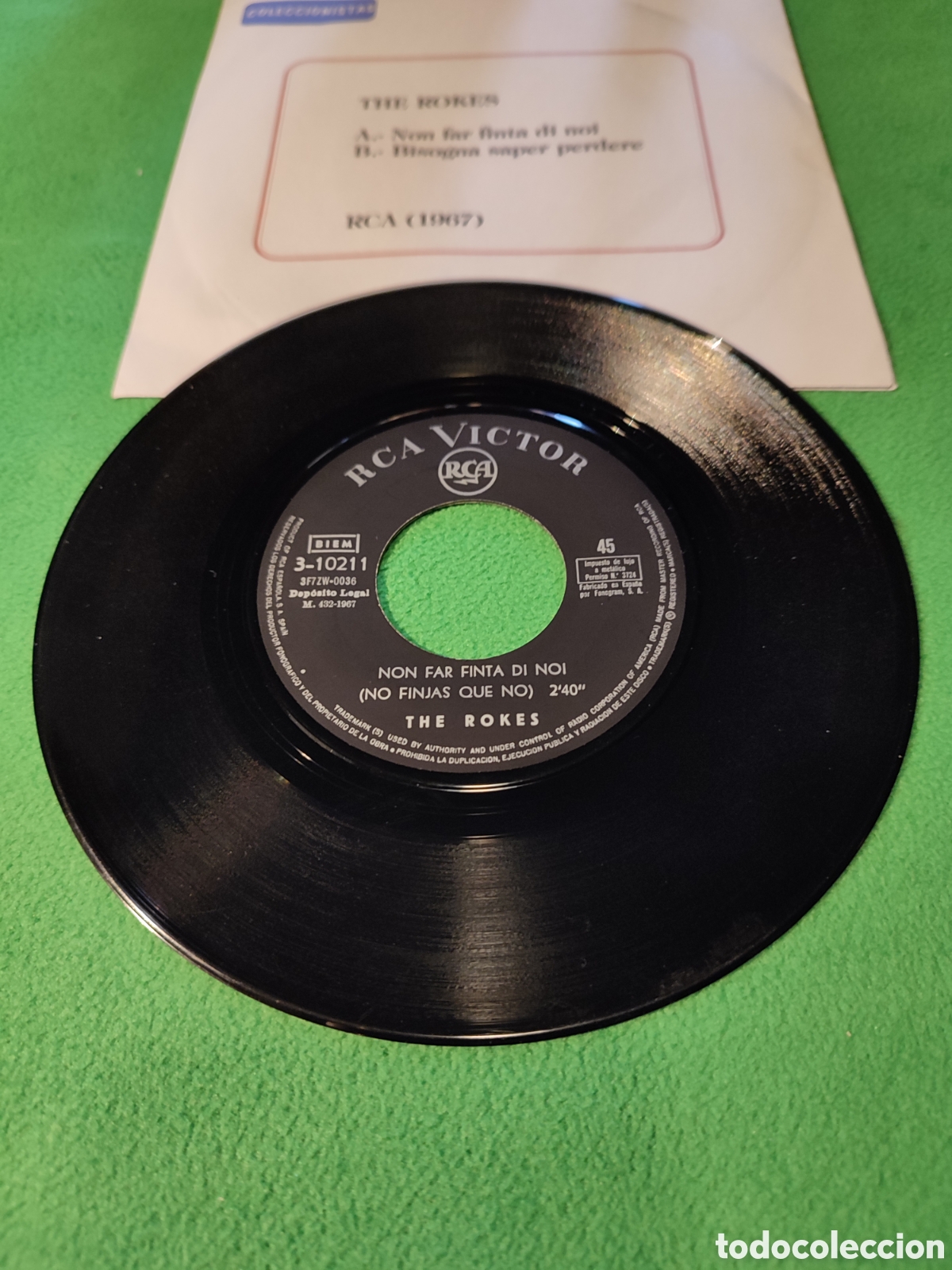 Discos de vinilo: The Rokes - Bisogna saper perdere - Foto 2