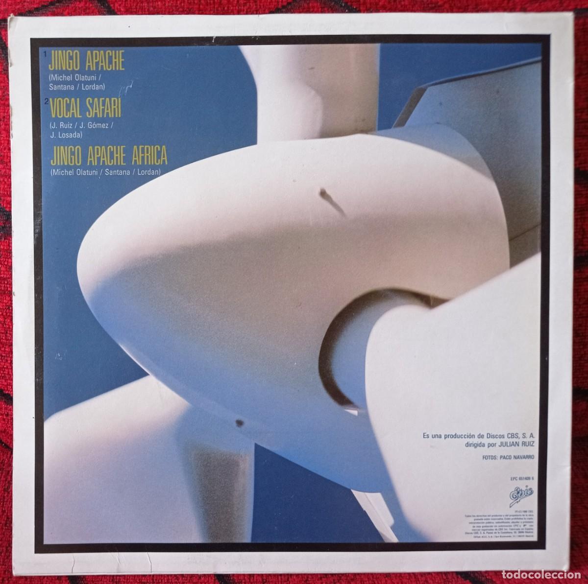 Discos de vinilo: NORTE LAMBERT ** Jingo Apache ** MAXI SINGLE VINILO ORIGINAL 1988 - Foto 2