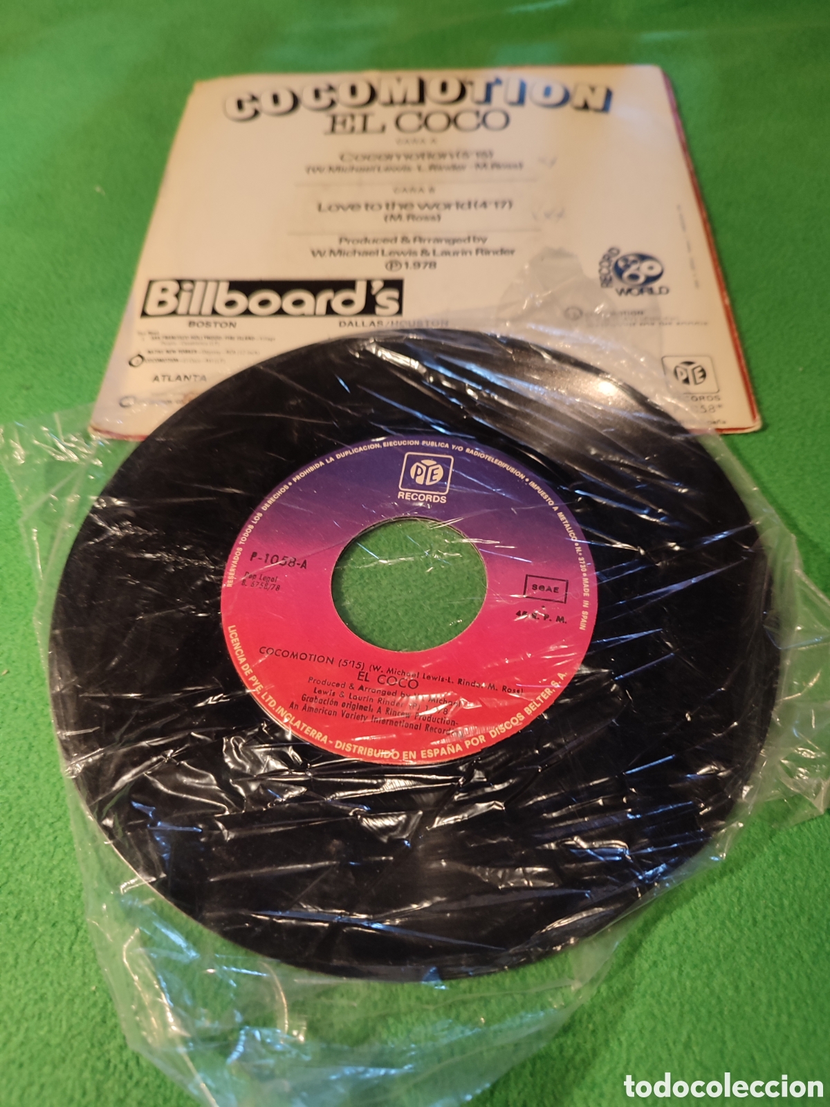 Discos de vinilo: El Coco - Commotion edici&oacute;n espa&ntilde;ola - Foto 2
