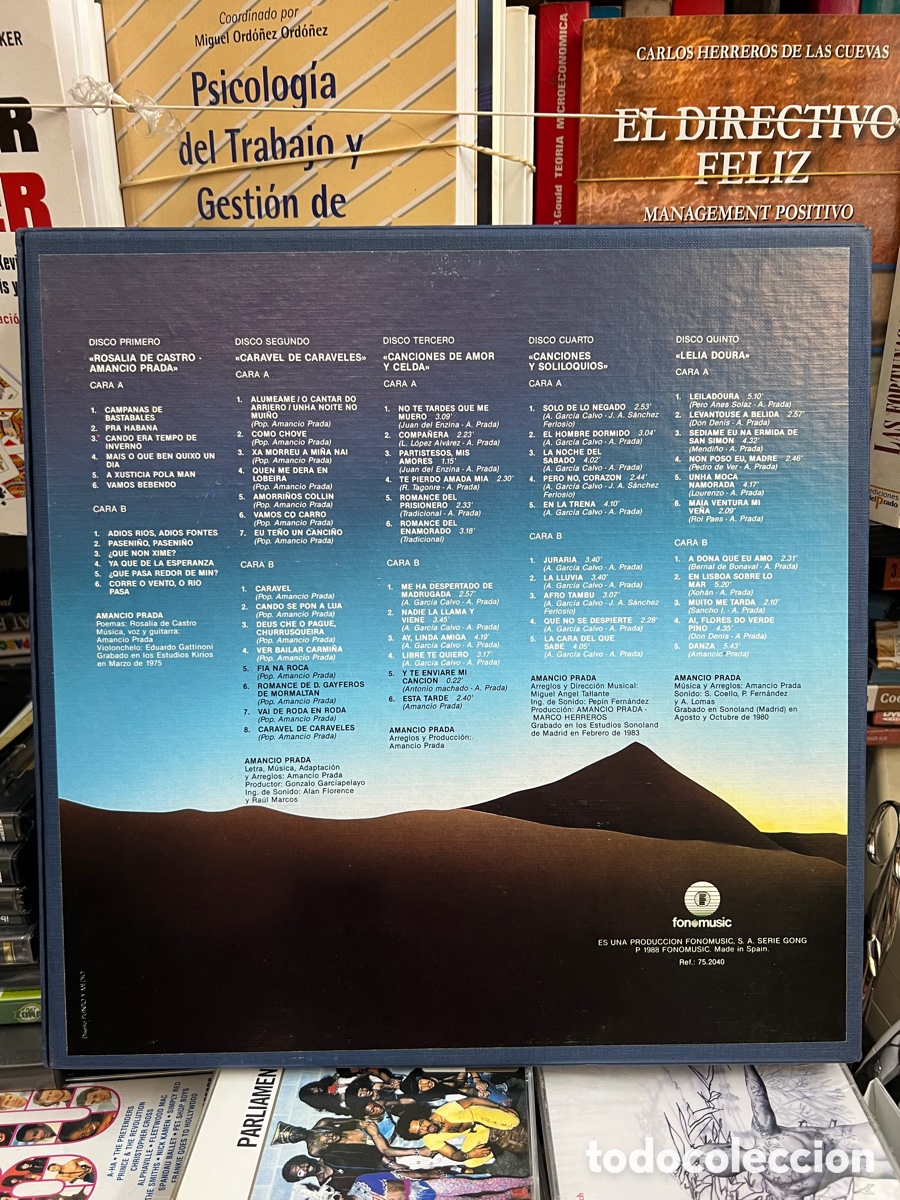 Discos de vinilo: Amanci&oacute; Prada 5 LP&rsquo;s - Foto 2