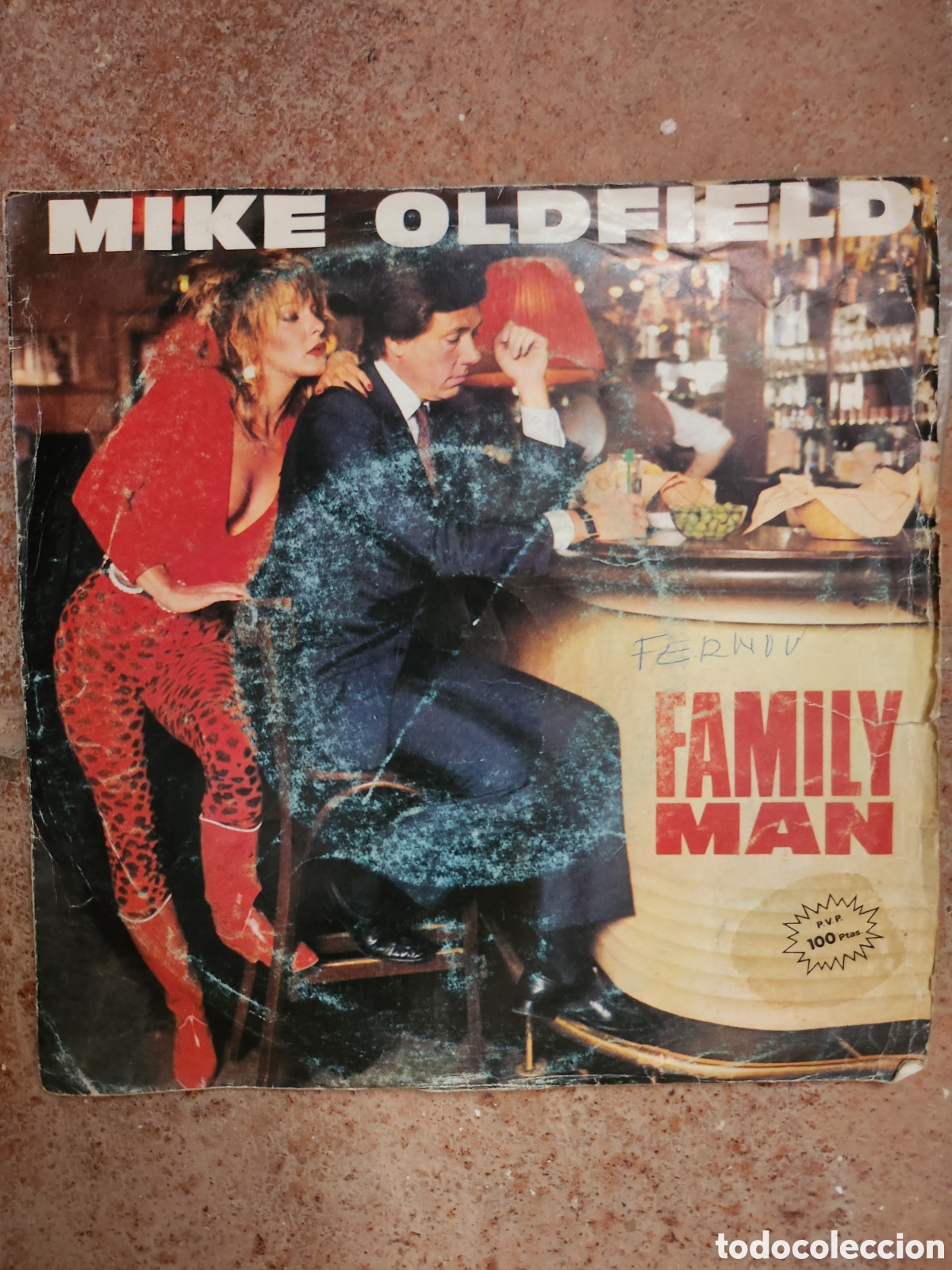 Discos de vinilo: Mike Oldfield Family man - Foto 1