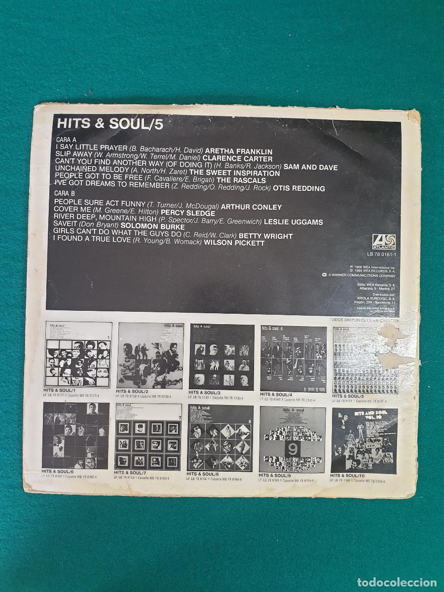 Discos de vinilo: Hits & Soul 5 ...... - Foto 2