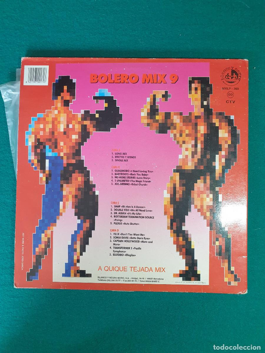 Discos de vinilo: Bolero Mix 9 ....... - Foto 2