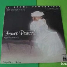 Discos de vinilo: LP, LA FEMME ROMANTIQUE, LA MUJER ROMANTICA, FRANCK POURCEL, EMI ODEON 10C (064-015590), AÑO 1980.