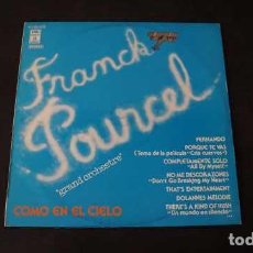 Discos de vinilo: LP, COMO EL CIELO, FRANCK POURCEL GRAND ORCHESTRE, EMI ODEON 10C (062-14379), AÑO 1976.