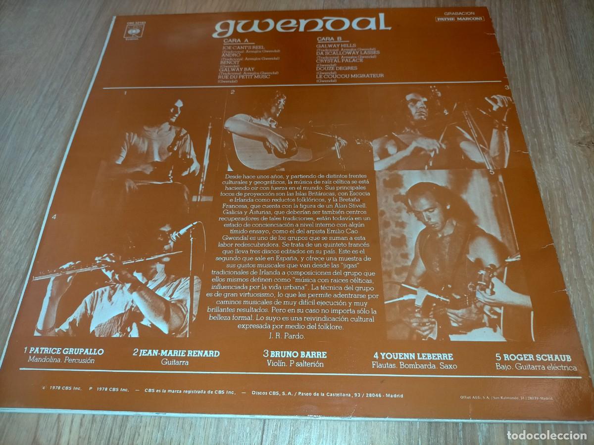 Discos de vinilo: GWENDAL-EDICION ESPA&Ntilde;OLA - Foto 2