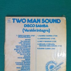 Discos de vinilo: TWO MAN SOUND – DISCO SAMBA (VERSIÓN INTEGRA)