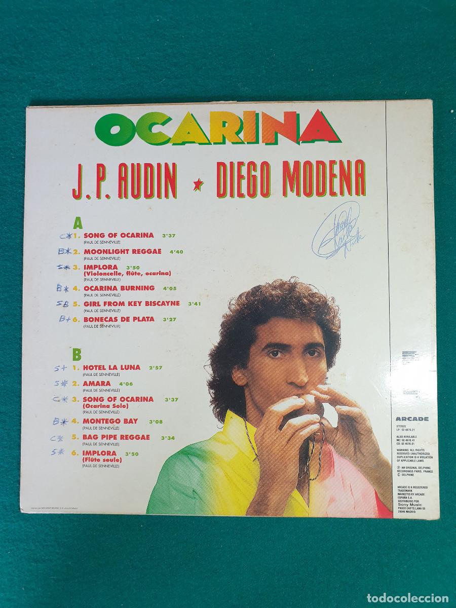 Discos de vinilo: Diego Modena & Jean-Philippe Audin &ndash; Ocarina - Foto 2