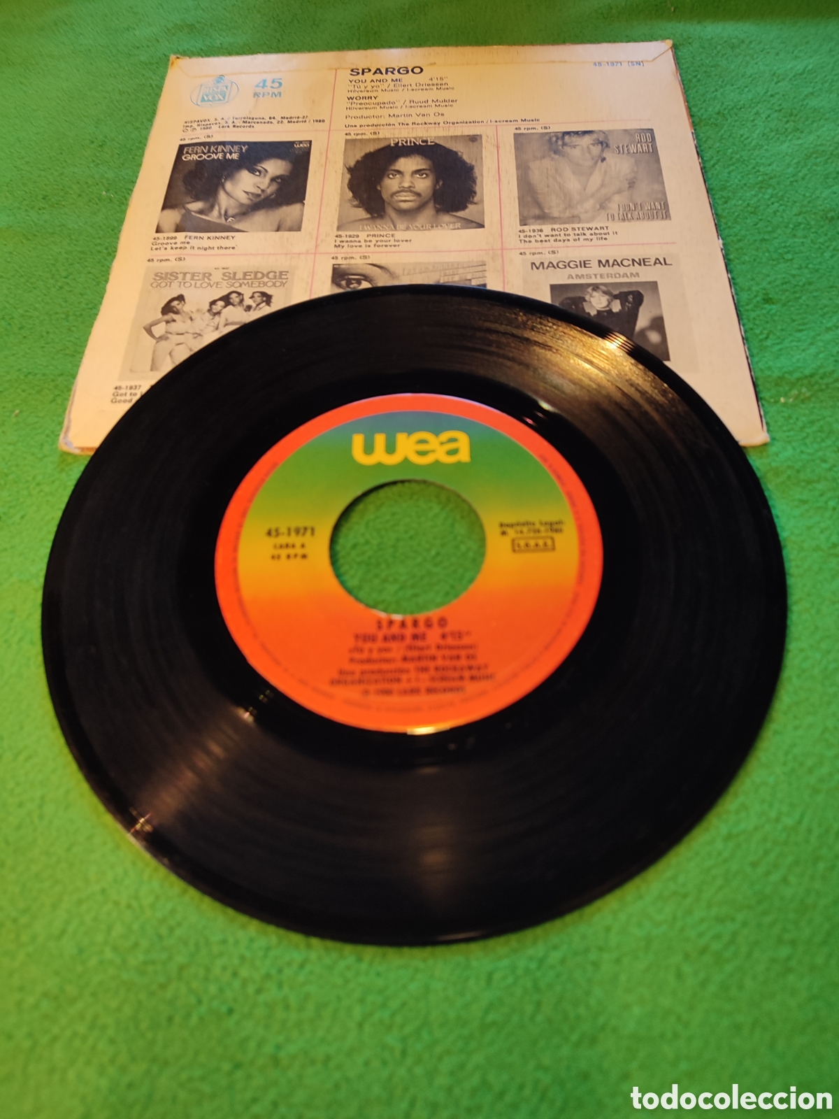 Discos de vinilo: Spargo. - You and me - Foto 2