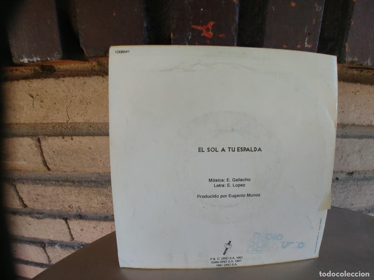 Discos de vinilo: LOS ELEGANTES-SINGLE EL SOL A TU ESPALDA-MISMO TEMA - Foto 2