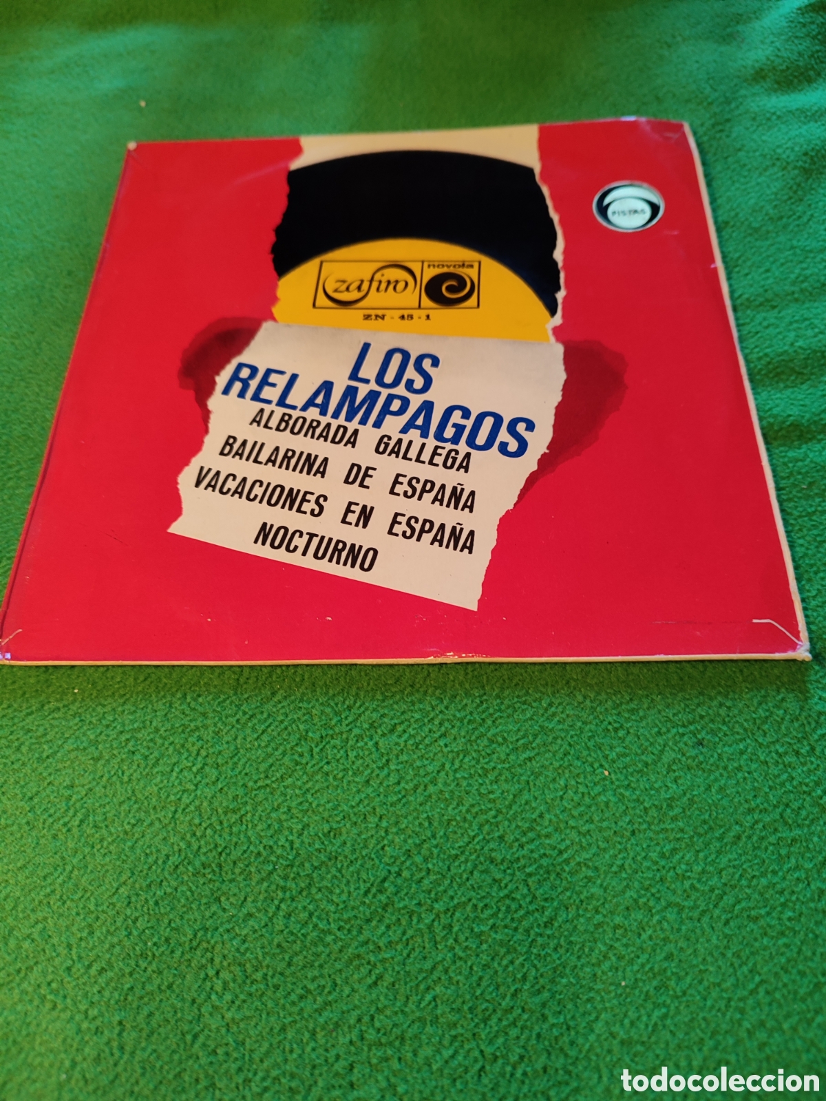 Discos de vinilo: Los Rel&aacute;mpagos - Alborada gallega+ 3 - Foto 1