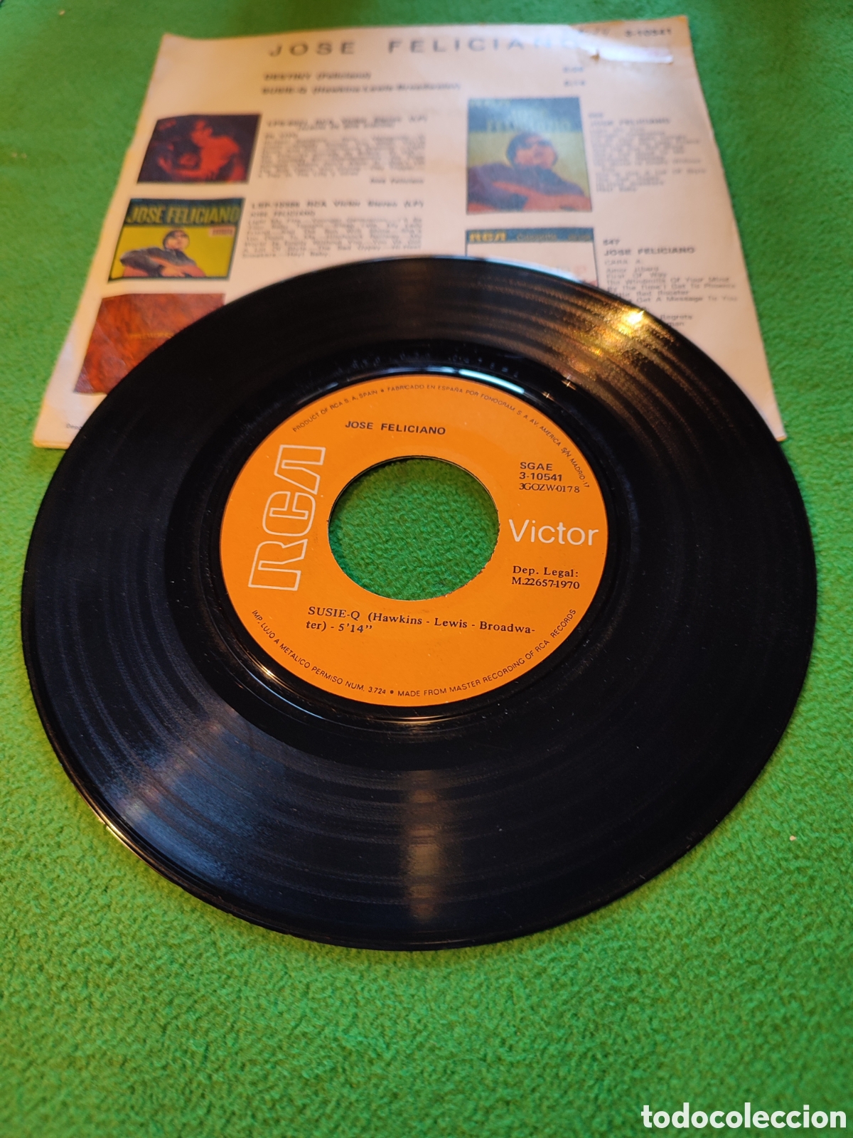 Discos de vinilo: Jos&eacute; Feliciano - Destiny - Foto 2