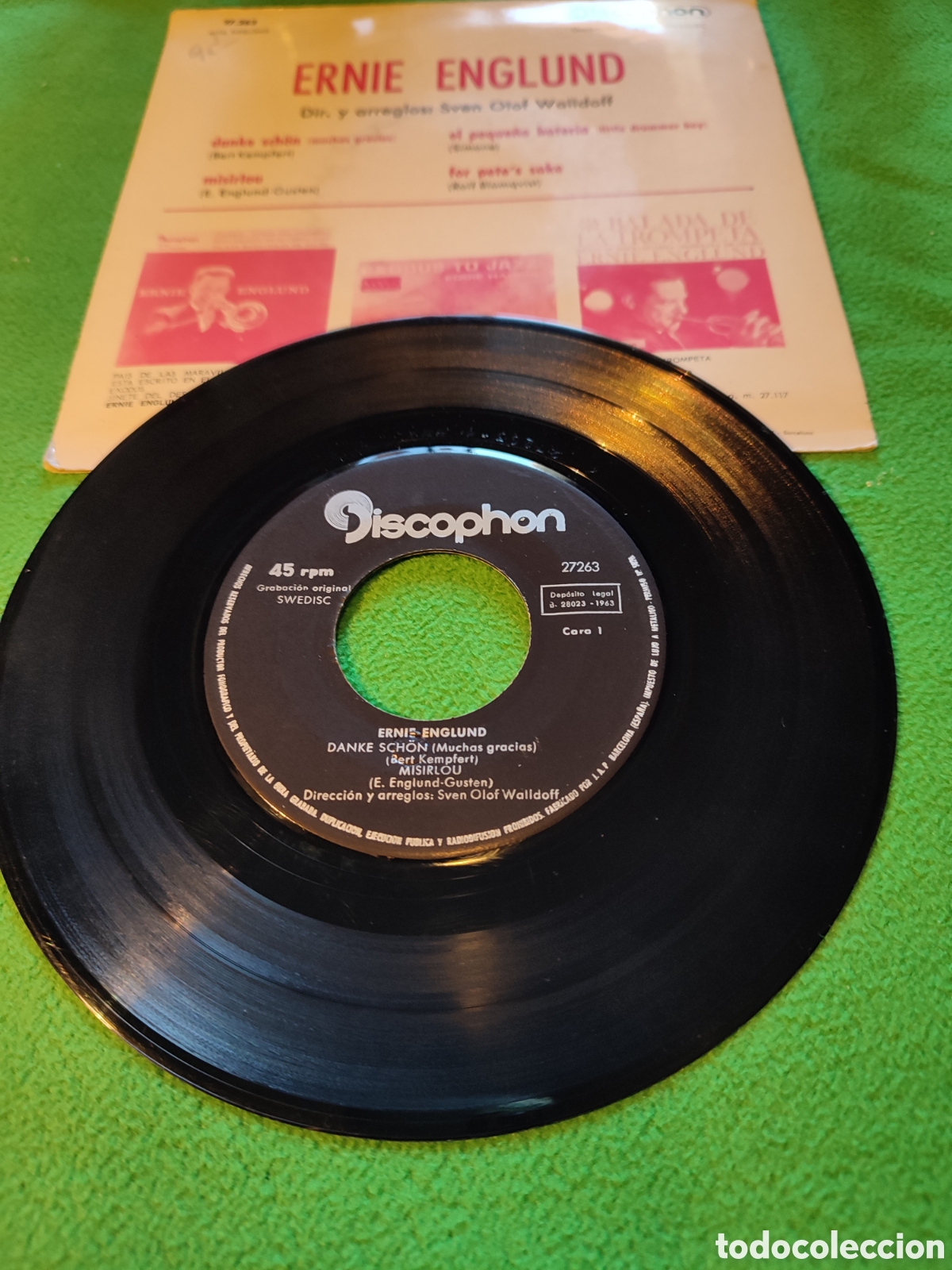 Discos de vinilo: Ernie Englund - Danke Schon + 3 - Foto 2