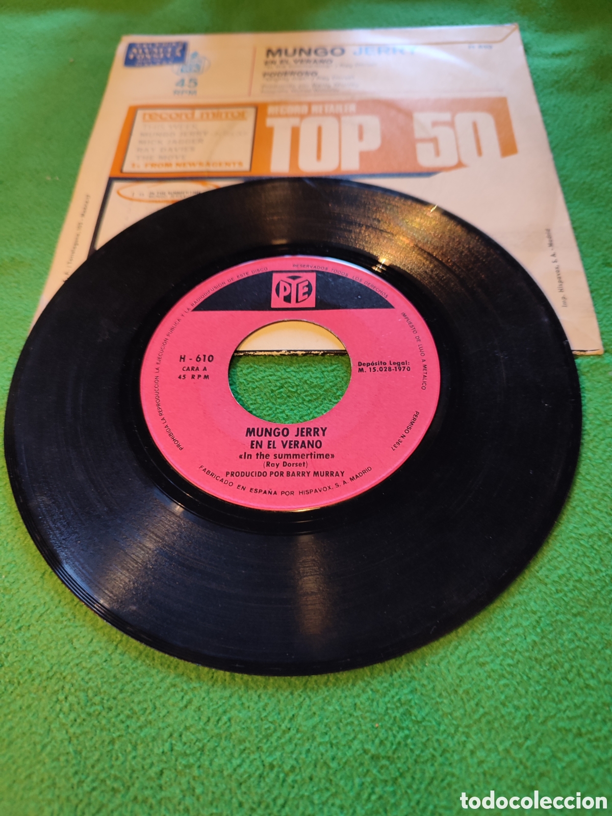 Discos de vinilo: Mungo Jerry - In The summer - Foto 2