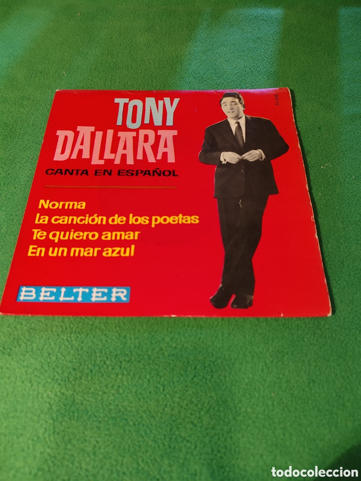 Discos de vinilo: Tony Dallara - Norma + 3 - Foto 1