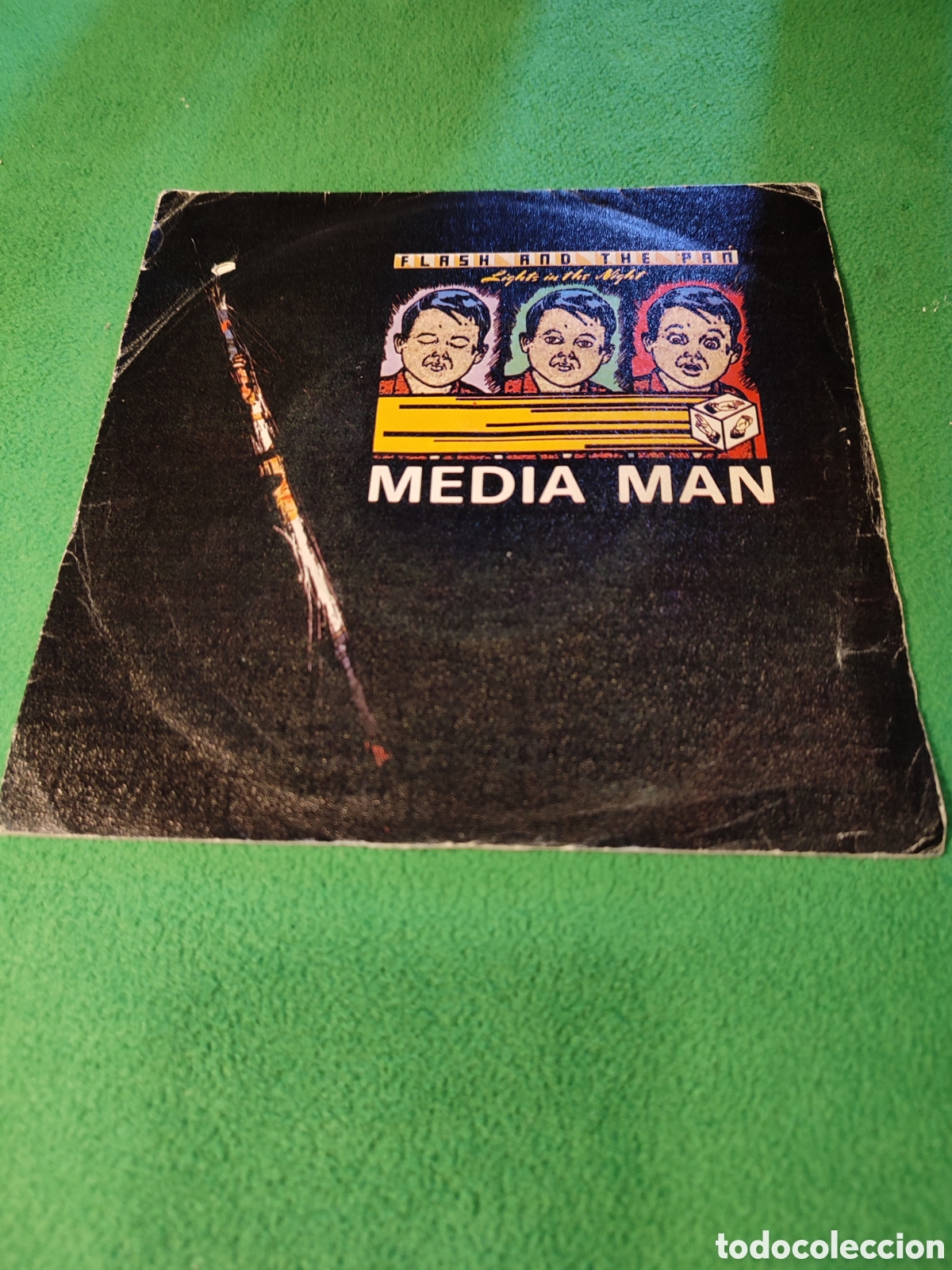 Discos de vinilo: Flash and The Pan - Media man - Foto 1