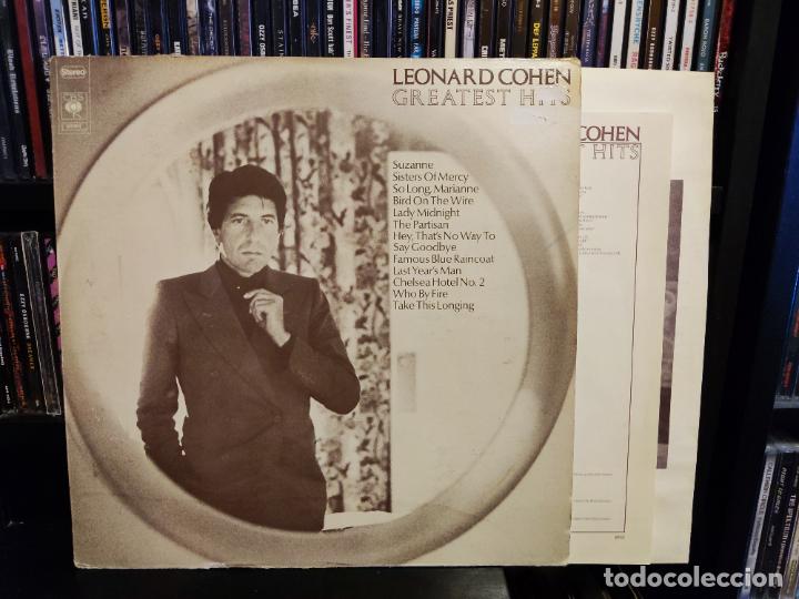 Discos de vinilo: LEONARD COHEN - GREATEST HITS - Foto 1
