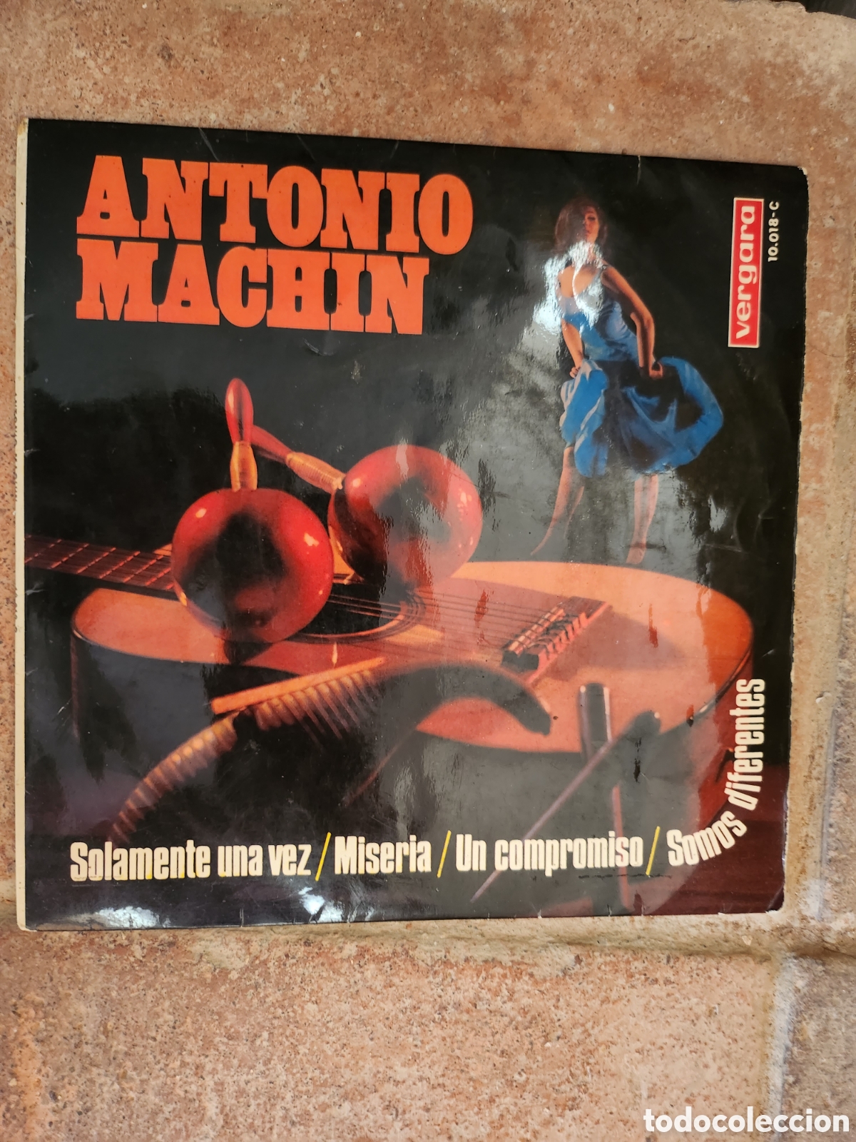 Discos de vinilo: Antonio Machin Solamente una vez - Foto 1