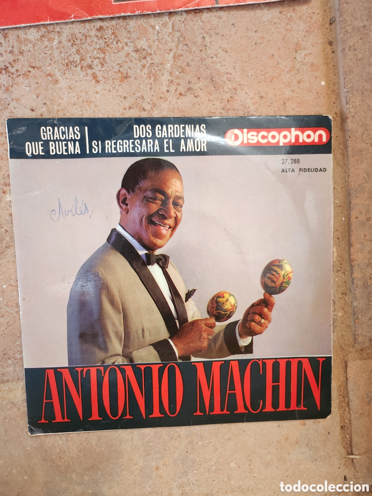 Discos de vinilo: Antonio Machin Gracias - Foto 1