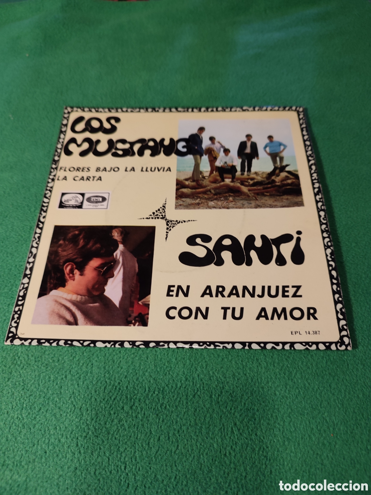 Discos de vinilo: Santi y Los Mustang - En Aranjuez con tu amor+ 2 - Foto 1