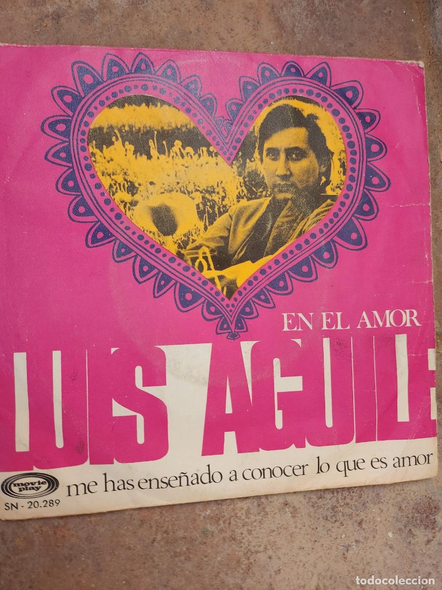 Discos de vinilo: Lu&iacute;s Aguile En el amor - Foto 1
