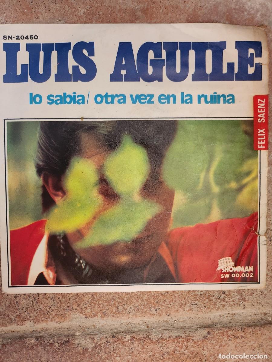 Discos de vinilo: Lu&iacute;s Aguile Los sab&iacute;a - Foto 1