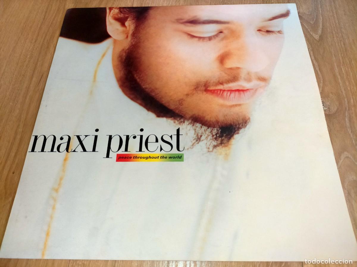 Discos de vinilo: MAXI PRIEST-PEACE THROUGHOUT THE WORLD - Foto 1